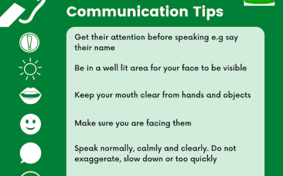 Deaf Awareness Week 2021 – Communication Tips